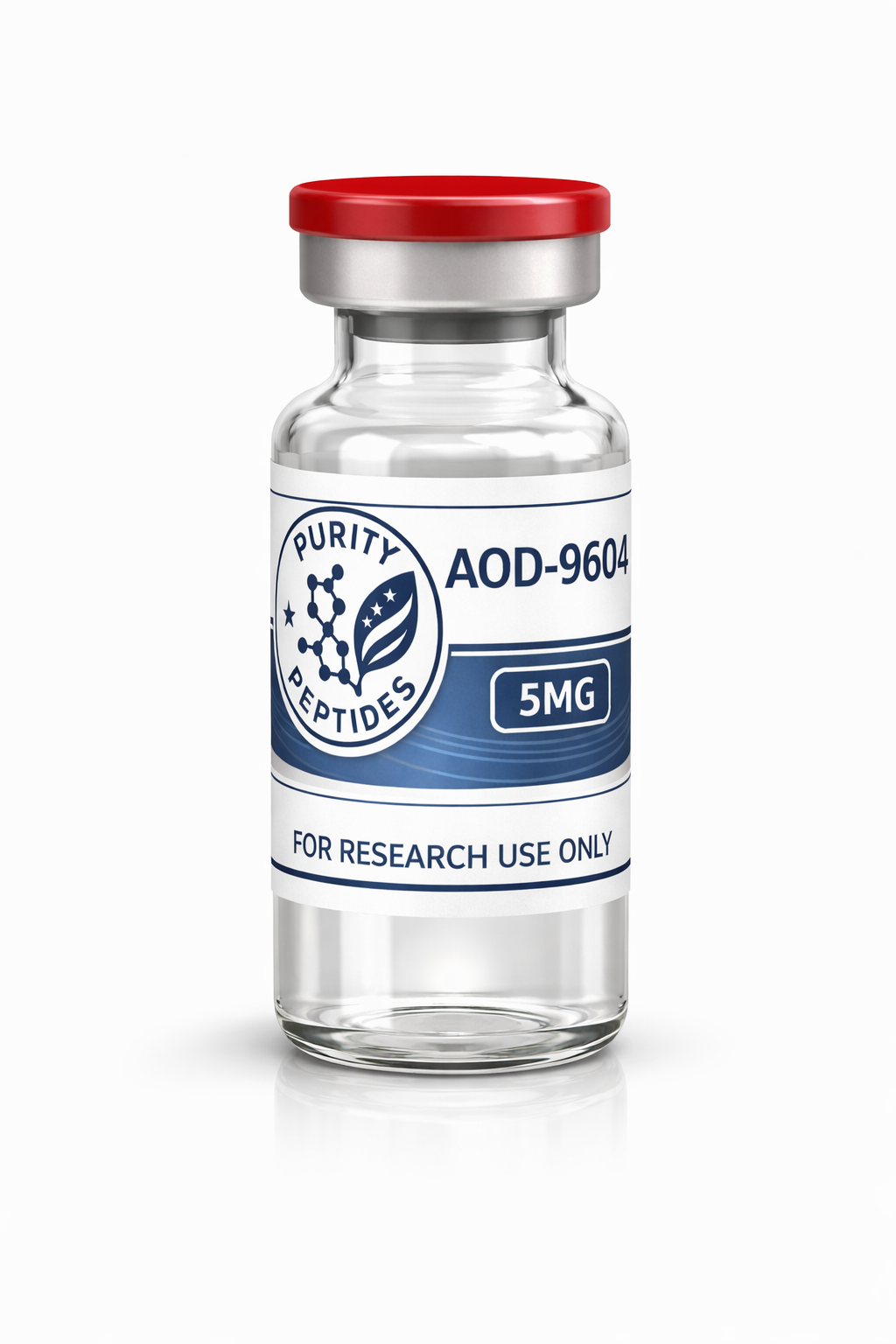 AOD-9604 research peptide vial