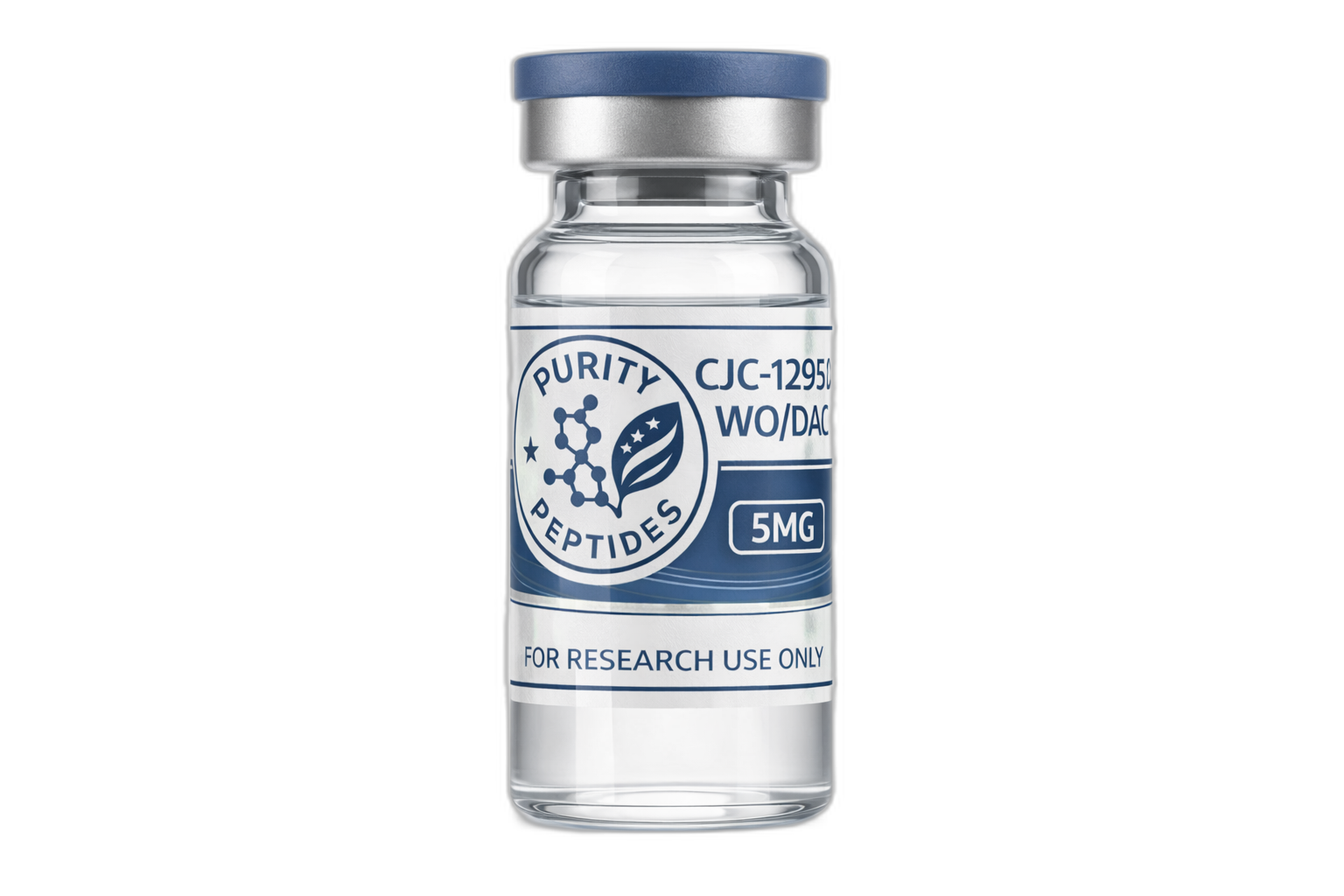 CJC-1295 (No DAC) research peptide vial