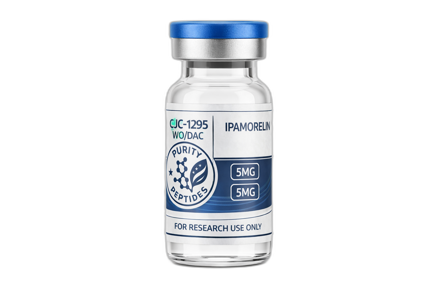 CJC-1295 + Ipamorelin Blend research peptide vial
