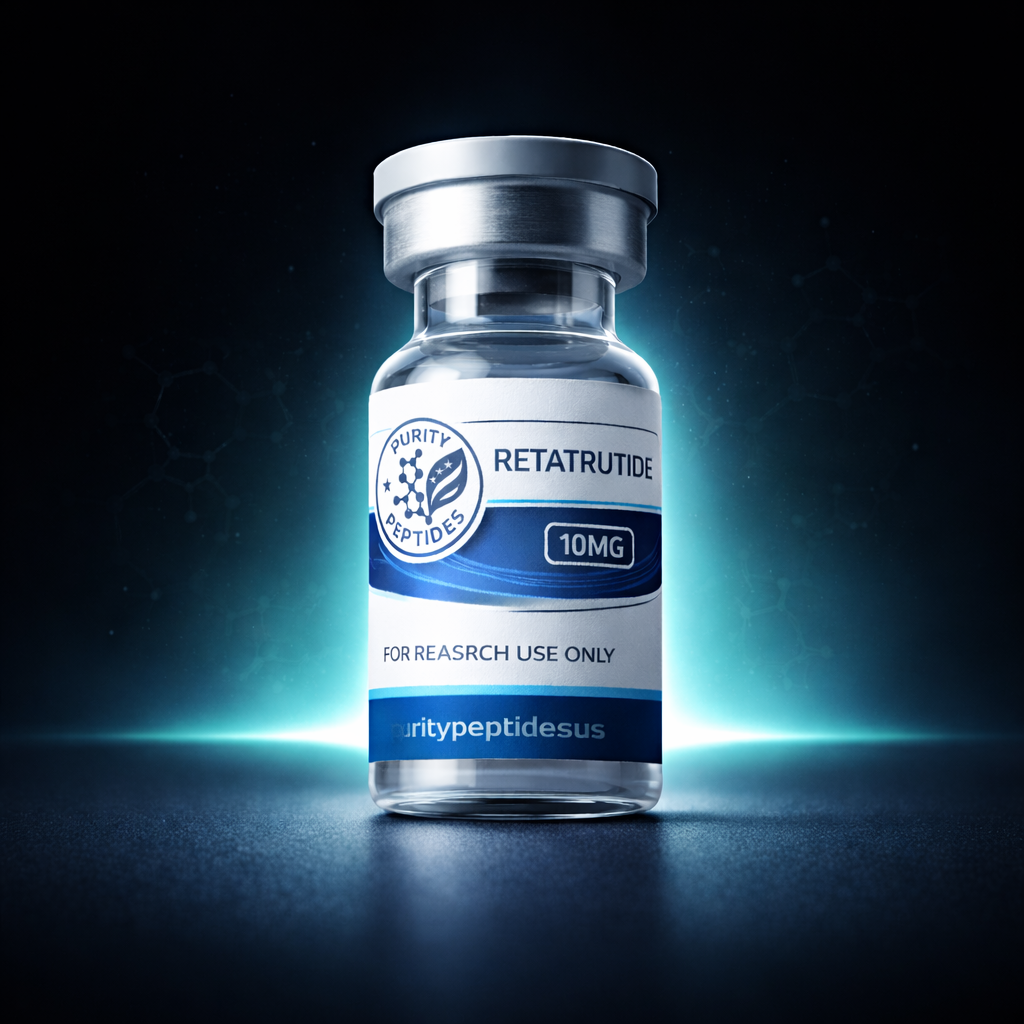 Melanotan I research peptide vial