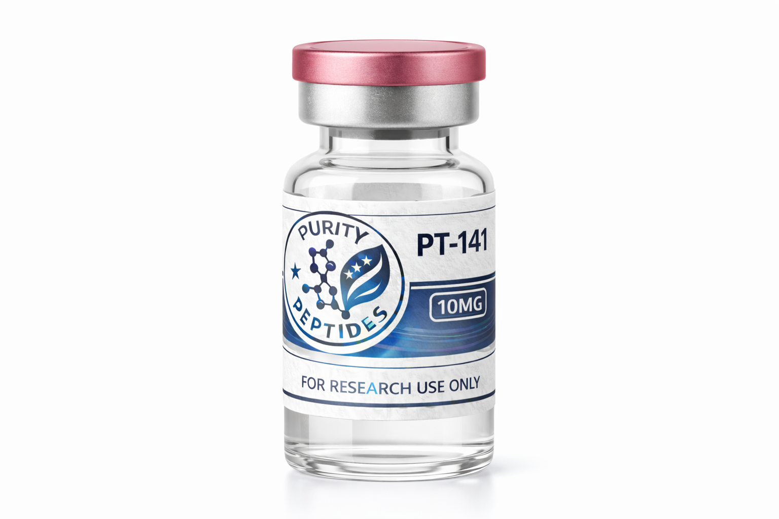 PT-141 research peptide vial