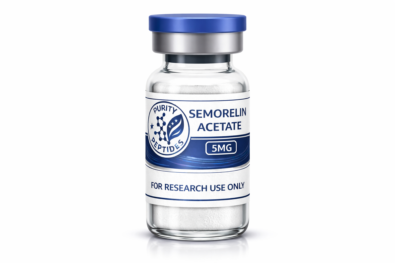 Semorelin Acetate research peptide vial