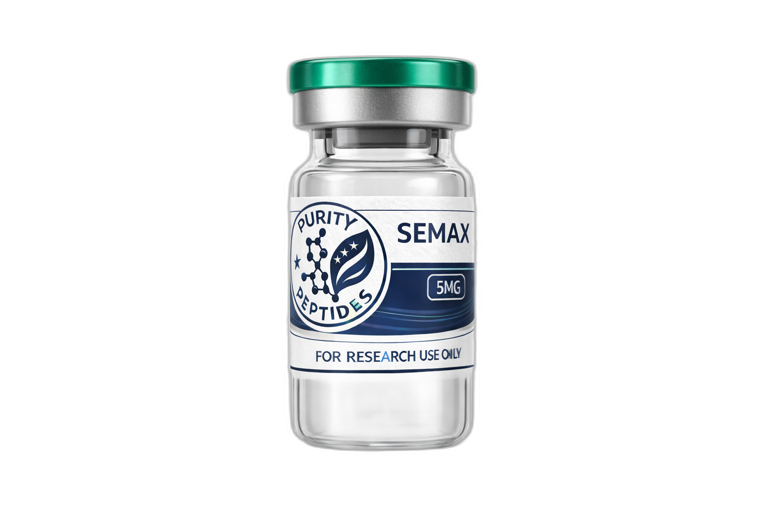 Semax research peptide vial